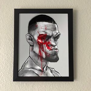 Nate Diaz Wall Art